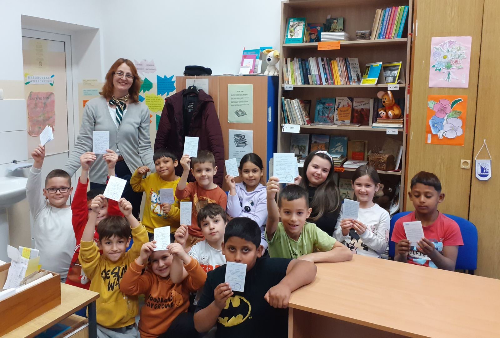 Прваци закорачили у свет књига